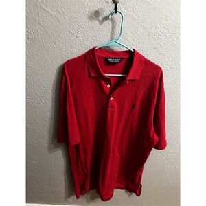 Ralph Lauren Golf  Polo Shirt Red Men's Size‎ Large